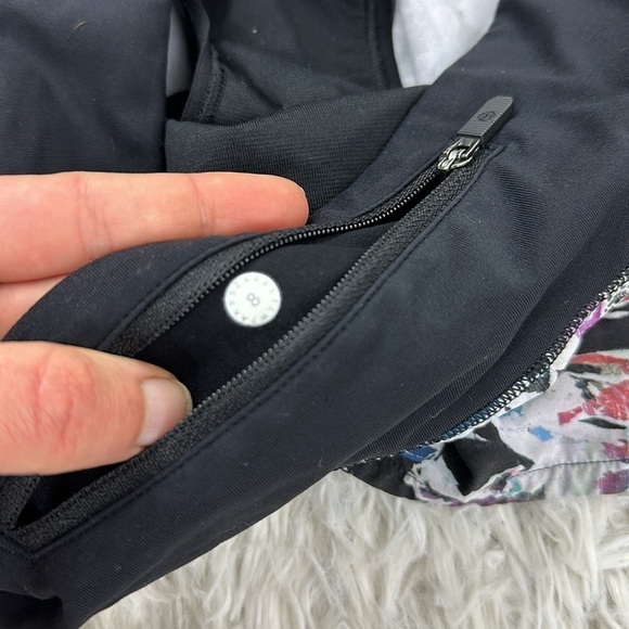 Lululemon Run Times Short II *4" Culture Clash Multi Black / Black - Picture 6 of 6